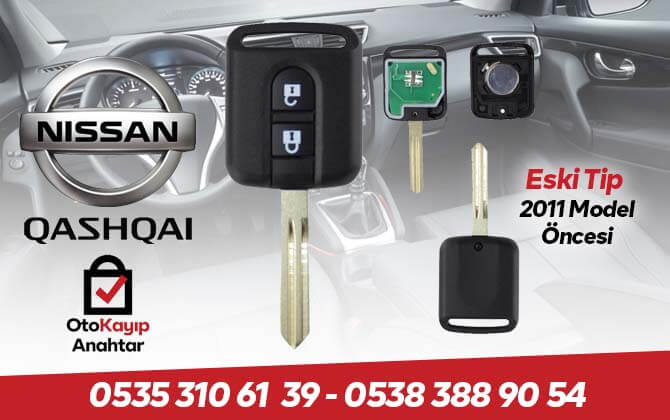 Nissan Qashqai Yedek Anahtar